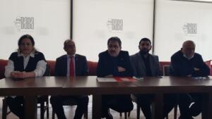 CHP Rize il Başkanı Saltuk Deniz 10 Ocak çalışan gazeteciler