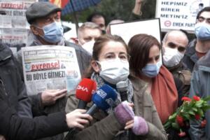 Evrensel gazetesi Muhabiri Metin Göktepe, katledilişinin 26. yılında mezarı başında