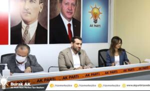 AKP ilçe toplantısına katılan Rize il turizm müdürü Alemdaroğlu Kuzeytv’nin