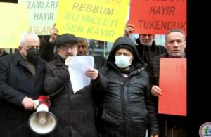 CHP Rize il örgütü AKP hükümetinin yeni yılın ilk saatlerinde