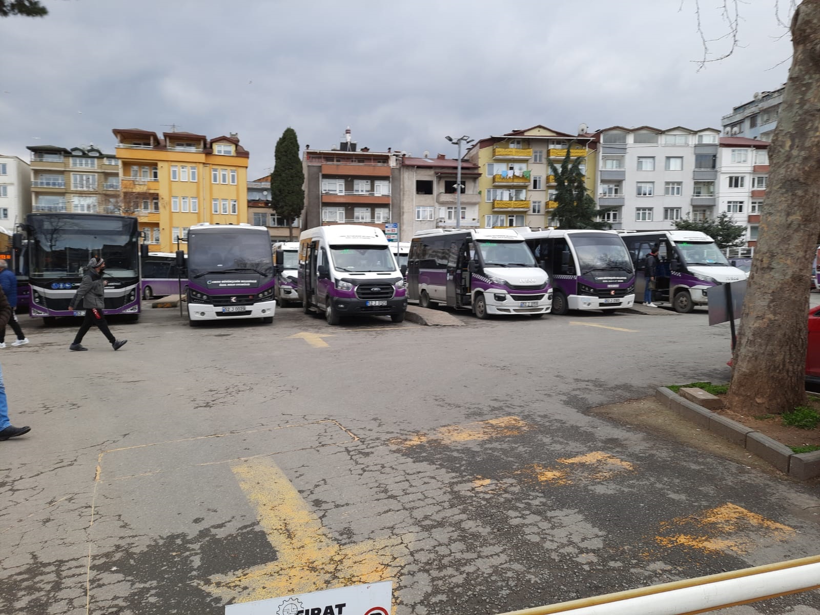   Emek Partisi Ordu İl Başkanı Hikmet Poyraz, hat dolmuş