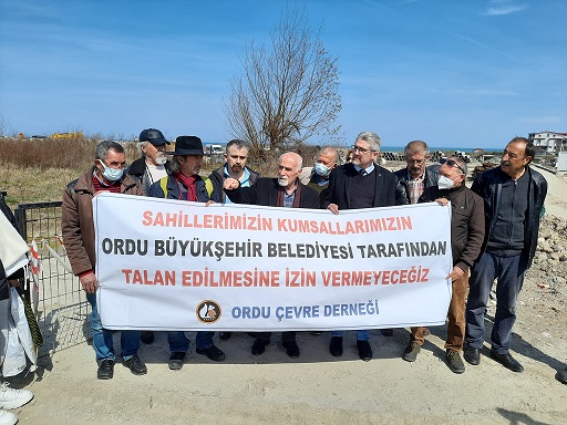 ANAYASAMIZIN TANIMLADIĞI MEŞRU HAKKIMIZI KULLANIYORUZ COŞKUN ÖZBUCAK ORDU-Ordu Çevre Derneği,