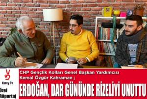 CHP Gençlik Kolları Genel Başkan Yardımcısı ve Karadeniz Bölge Sorumlusu