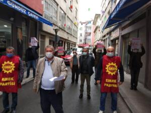 EMEP: “İKLİM ŞURASI’NDA İKLİM DEĞİŞİKLİĞİNE TEŞVİK KARARI ÇIKTI.” Emek Partisi,