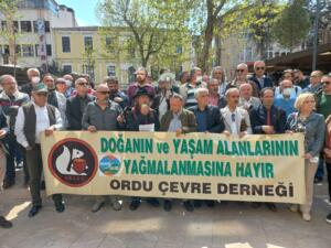 COŞKUN ÖZBUCAK ORDU- Çevre örgütleri, sivil toplum kuruluşları ve vatandaşlar,