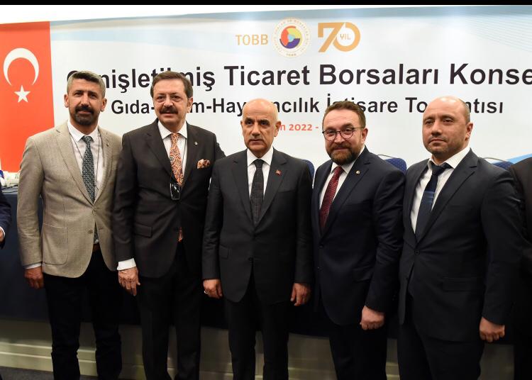 Borsa Başkanı  Erdoğan Tarım Bakanına Çayın Sorunlarını İletti