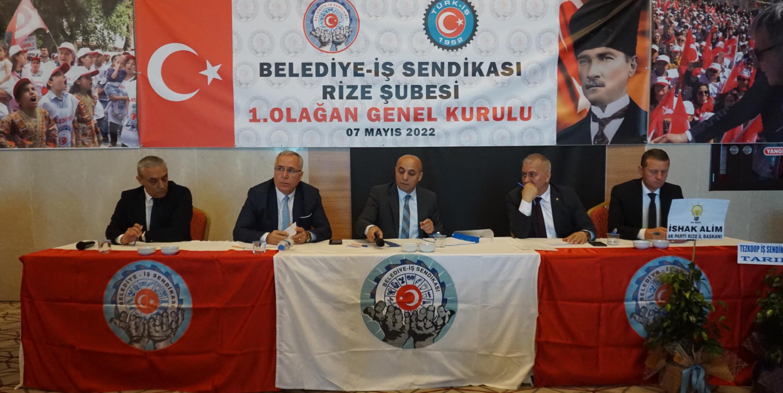 Yaşar Kaspar Belediye İş Sendikası Başkanlığına Seçildi