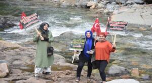 Giresun’un Çanakçı ilçesinde Çanakçı Deresi üzerine yapılması planlanan hidroelektrik santraline