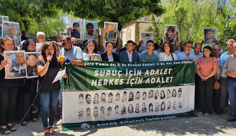 IŞİD’in Suruç’ta katlettiği 33 genç, katledildikleri yerde anıldı