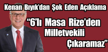 ŞOK İDDİA;”CHP, İYİ Parti Gelecek Parti’sinin oyuyla Rize’den vekil kazanılmaz” diyen Kenan Bıyık, AKP’ye mi çalışıyor.