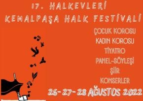 26-27-28 Ağustos’ta Gerçekleşecek Olan Halkevleri Kemalpaşa Halk Festivali Başlıyor