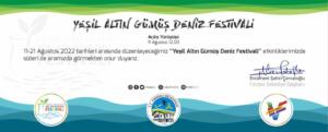 Fındıklı Belediyesi’nin düzenlemiş olduğu Yeşil Altın Gümüş Deniz Festivali, 10