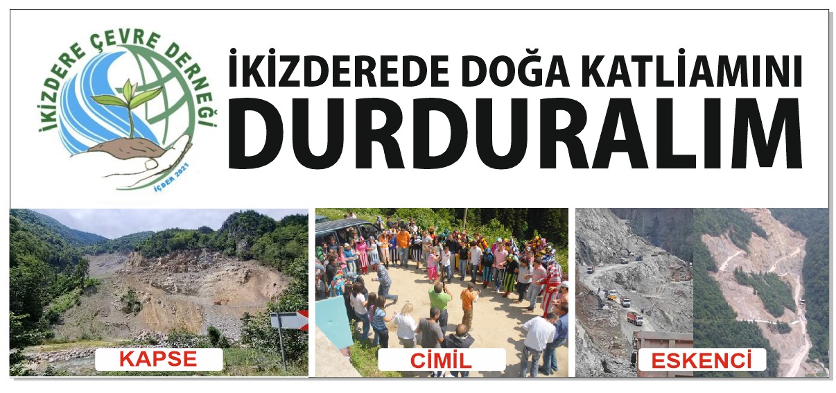 İÇDER’den buluşma çağrısı, Eskencidere’den Sonra Sıra Cimil Yaylasına Geldi