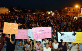 Çocuğa cinsel istismar failine karşı 3 bin kişilik protesto