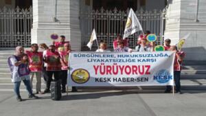 Haber-Sen üyesi 8 PTT çalışanının bulundukları şehirlerden farklı şehirlere sürgün