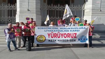 Sürgünlere Karşı Harekete Geçen Haber-Sen Ankara’ya Yürüyor