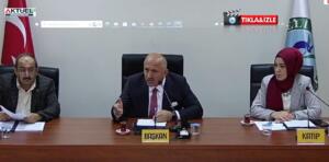MHP‘li Çayeli Belediye Başkanı Hakkı Çiftçi bir televizyon programında belediyedeki