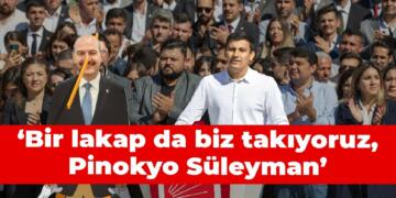 Genç Osman’dan Süleyman Soylu’ya: “Pinokyo Süleyman”