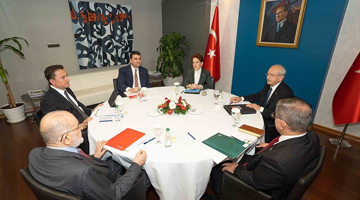 Anayasa taslağını sunan Altılı Masa: Biz Türkiye’yiz