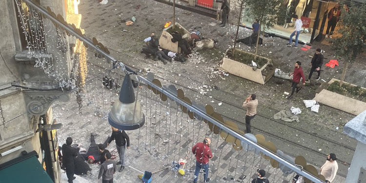 Taksim İstiklal Caddesi’nde patlama: 4 Ölü 38 Yaralı