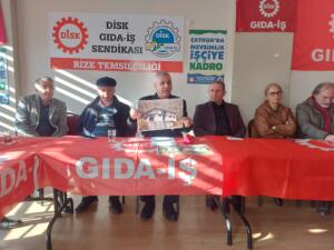 GENÇAĞA KARAFAZLI – EMRE KOÇ DİSK Yönetim Kurulu Üyesi Gıda-İş