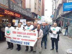 Tüm Emekli Sen Hopa Şubesi TBMM Genel Kurulu’nda devam eden