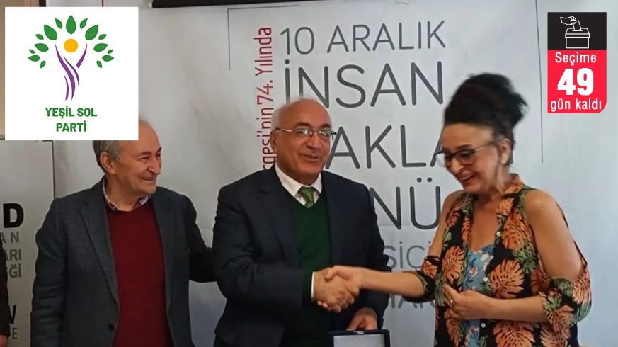 İHD Eş Genel Başkanı Öztürk Türkdoğan Yeşil Sol Parti’den aday adayı oldu