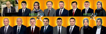 AKP Rize’de yeni başkan Ayar’ın yönetimi belli oldu