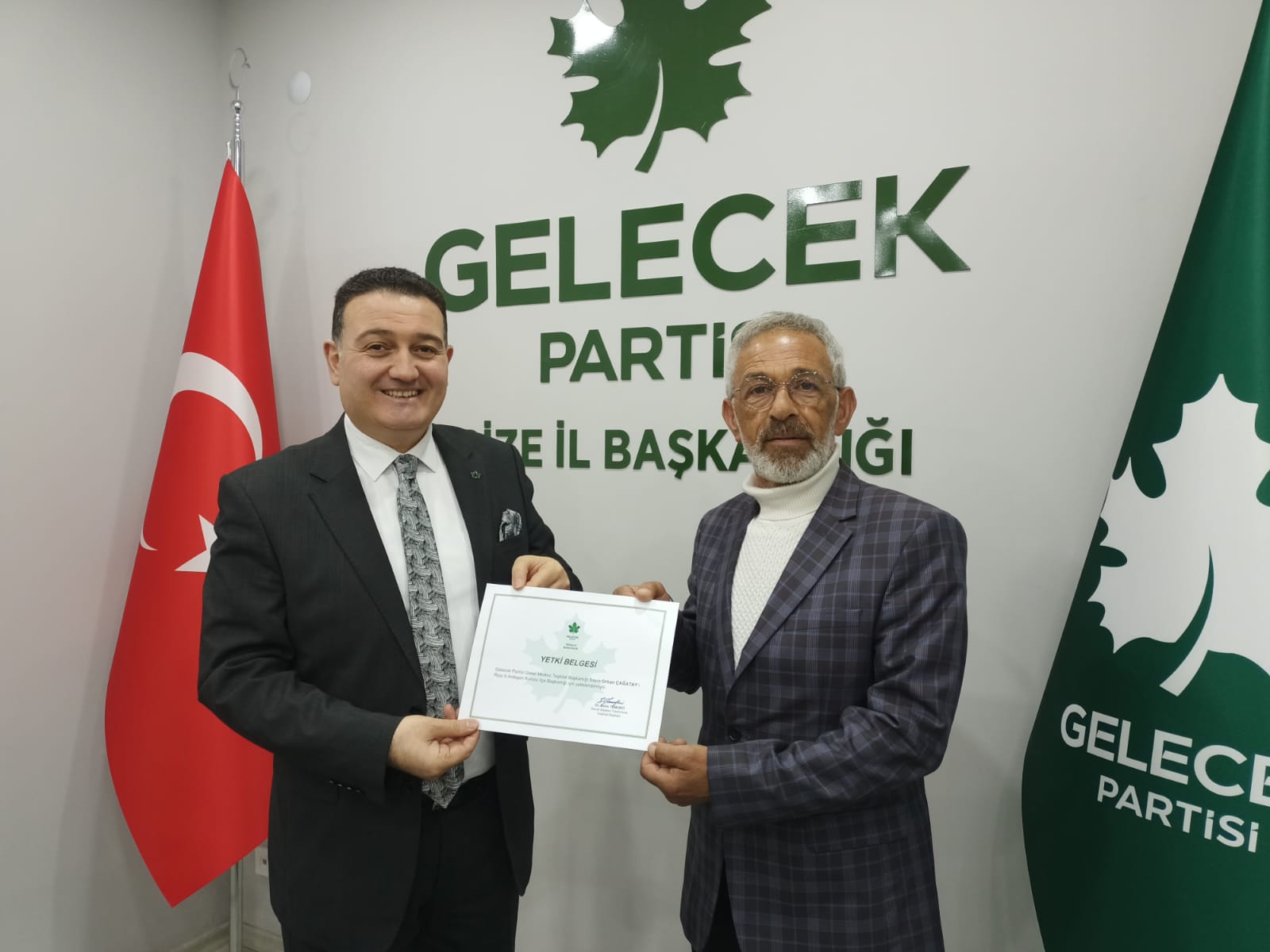 Yeniden Refah’tan İstifa Etti Gelecek Partisi Ardeşen İlçe Başkanı Oldu