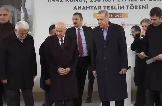 Bahçeli ile HÜDAPAR aynı sahnede