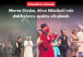 Merve Dizdar, Alice Müzikali’nde dakikalarca ayakta alkışlandı: