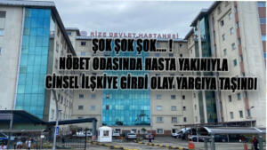 GENÇAĞA KARAFAZLI-ÖZEL HABER Rize Devlet Hastanesi’nde görev yapmakta olup bir