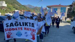 Sağlık Emekçiler Sendikası (SES) Hopa Temsilciliği Hopa Devlet Hastanesi’nde yaşanan