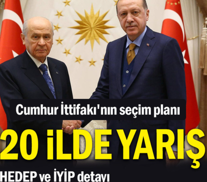 AKP-MHP ittifakında sona yaklaşıldı.