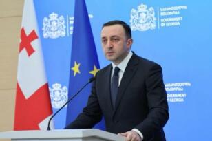 Gurcistan da siyasi kriz .Başbakan Garibaşvili görevinden istifa etti