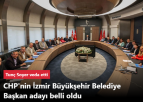 CHP’nin İzmir Büyükşehir Belediye Başkan adayı Cemil Tugay oldu.