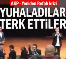Yeniden Refah Partililer AKP’li başkanı protesto etti