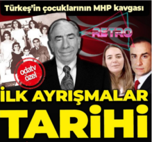 Türkeş’in çocuklarının MHP kavgası…
