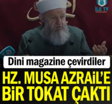 Dini magazine çevirdiler…HZ. Musa Azrail’e bir tokat çaktı