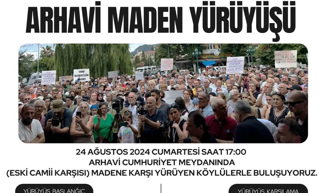 ARTVİN – Arhavi’nde 10 köyü kapsayan alana maden arama ruhsatı