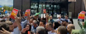 Bakan Kurum’a AKP toplantısında protesto Kocaeli’nin Kandıra ilçesinde yapılmak istenen
