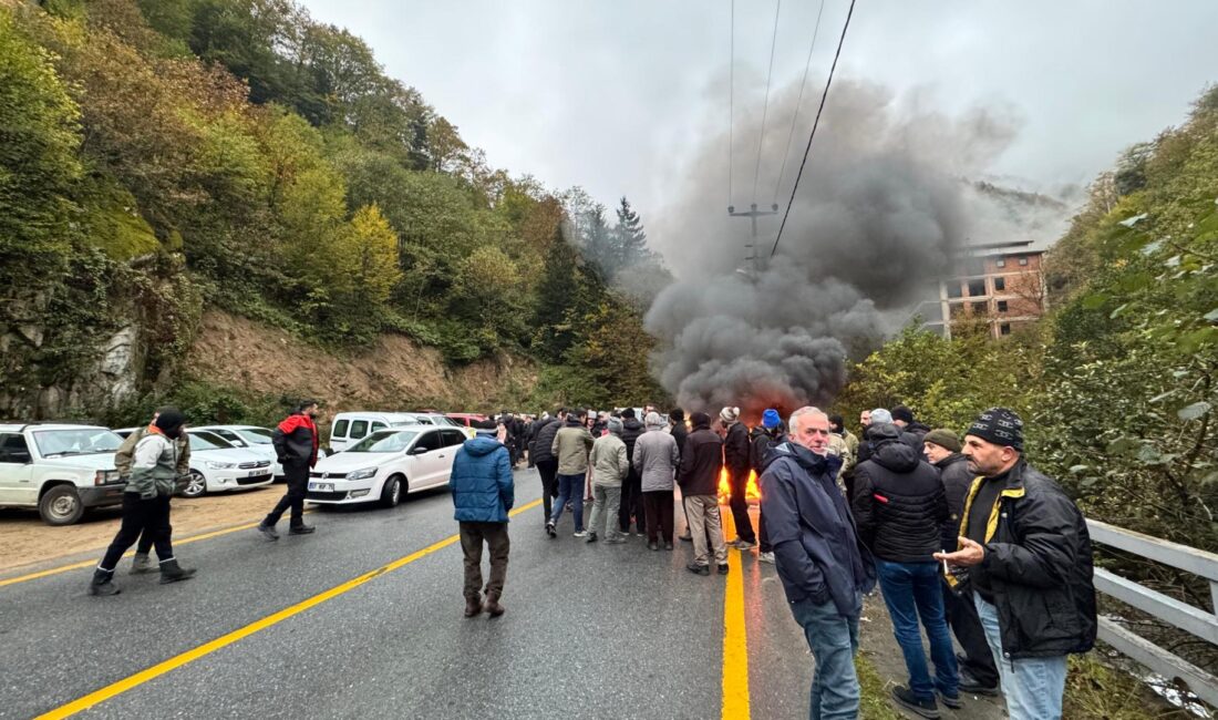 Trabzon Uzungöl’de halk HES’lere karşı direnişe geçti. Jandarma ile halk