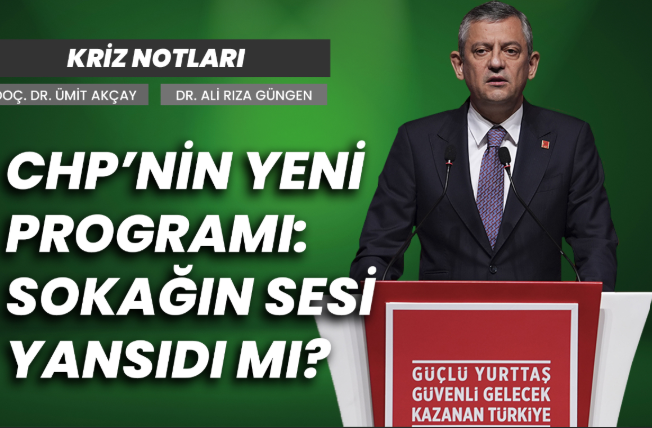 CHP’nin Kasım sonunda açıkladığı program yaklaşım belgeleri ise parti içindeki