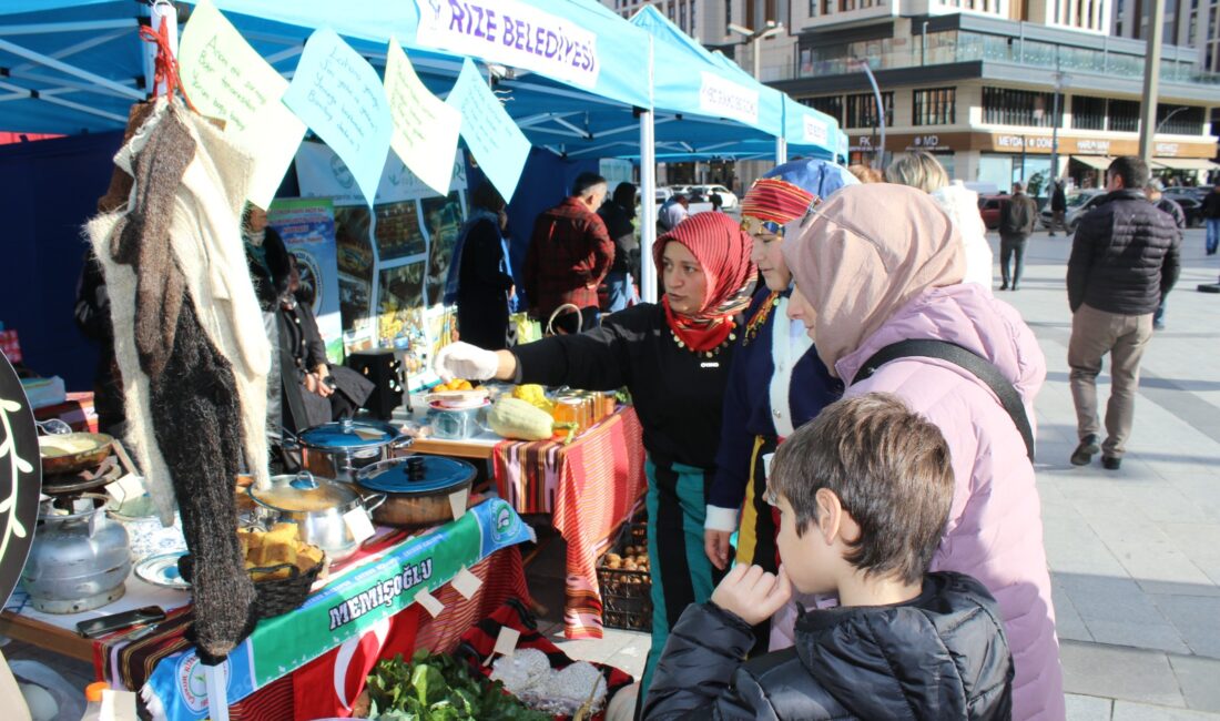 RİZE BELEDİYESİNDEN YERLİ MALI HAFTASI ETKİNLİĞİ Rize Belediyesi .Basın Bürosu 
