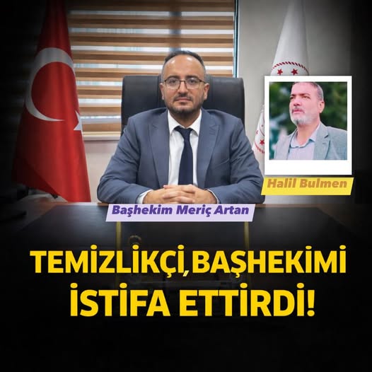 Başhekimin onurlu istifası… Şanlıurfa Ceylanpınar Devlet Hastanesi Başhekimi Meriç Artan,