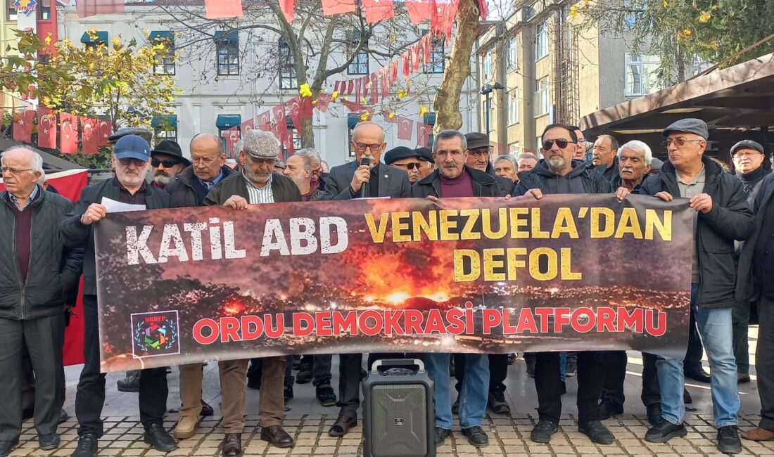 HABER:Gençağa KARAFAZLI GÖRÜNTÜ: Coşkun ÖZBUCAK (ORDU)- Ordu Demokrasi Platformu, ABD’nin