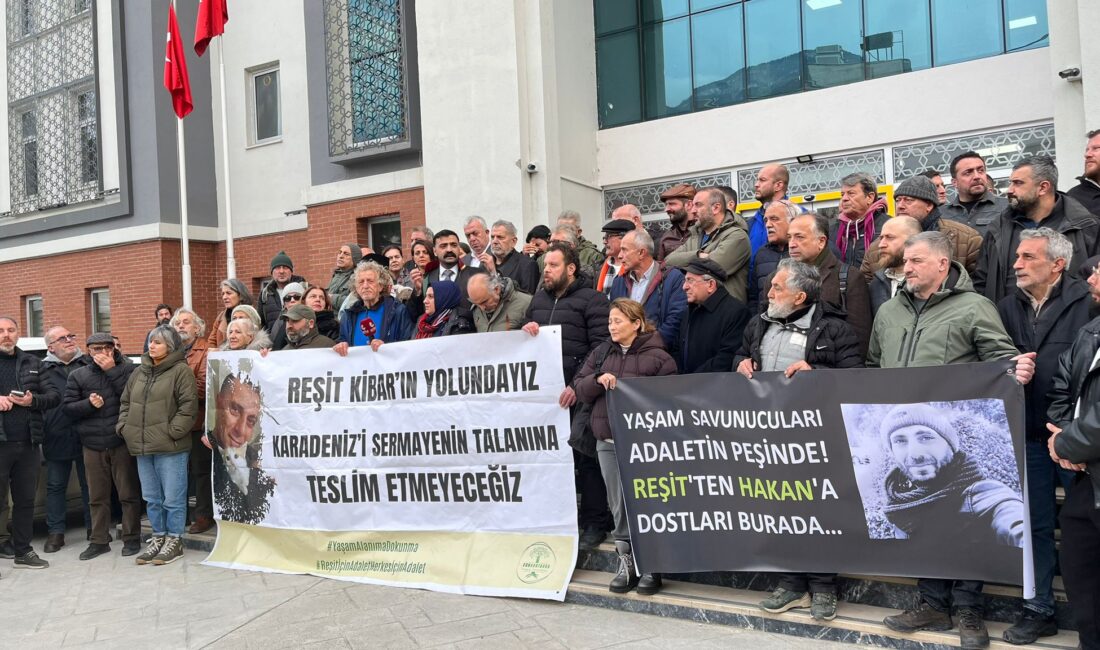 Artvin’in Borçka ilçesine bağlı Cankurtaran’da doğasını ve yaşam alanlarını savunduğu
