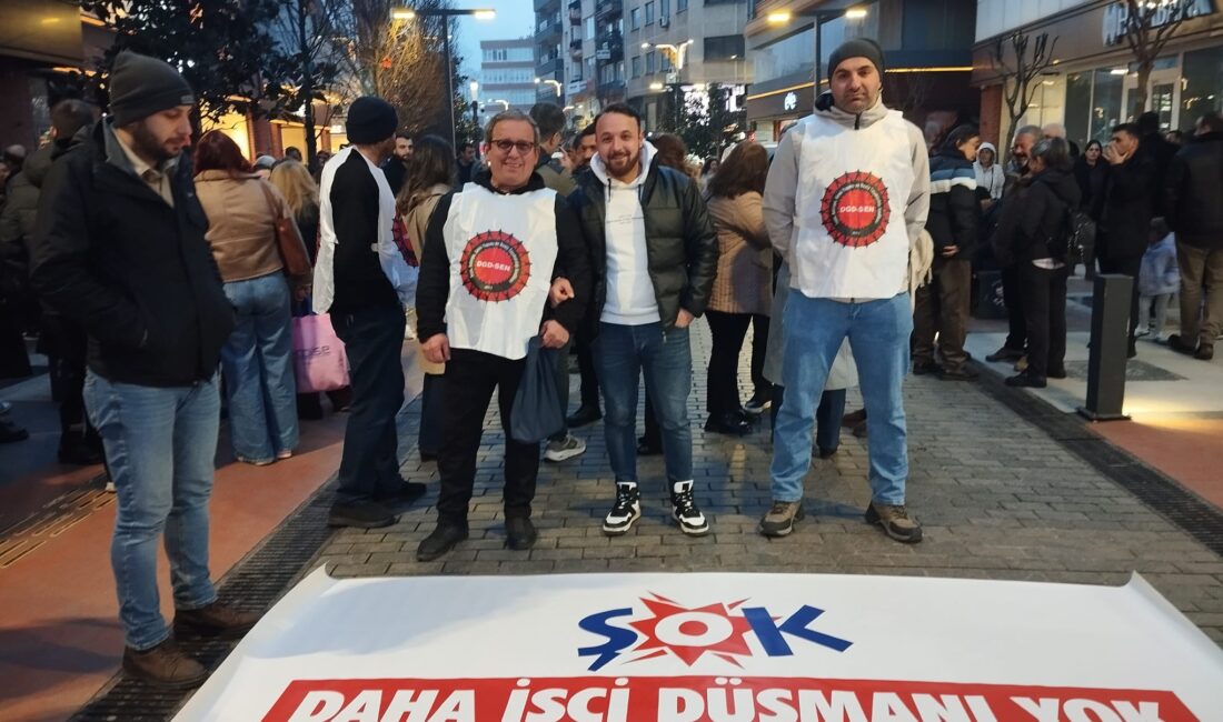 Trabzon’da işten çıkarılan 30 ŞOK depo işçisi “direne direne kazanacağız