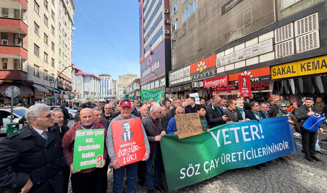 HABER:Selda Karafazlı GÖRÜNTÜ: Gençağa Karafazlı (RİZE)- Rize’de çay üreticileri ve çeşitli