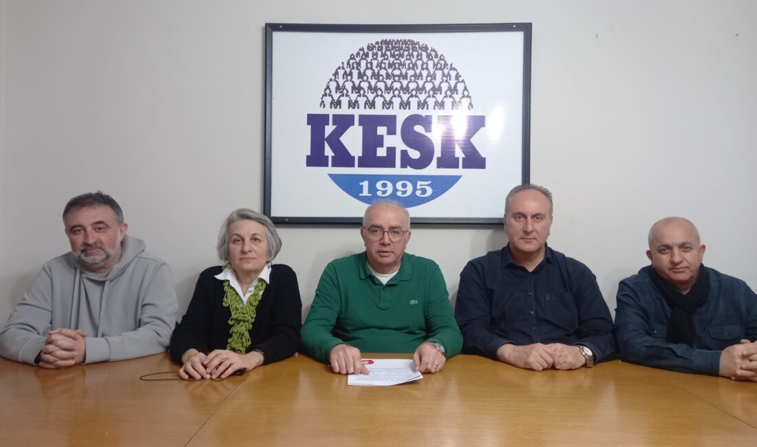 KESK Samsun Şubeler Platformu Dönem Sözcüsü  Bulut, Memur-Sen Genel Başkanı
